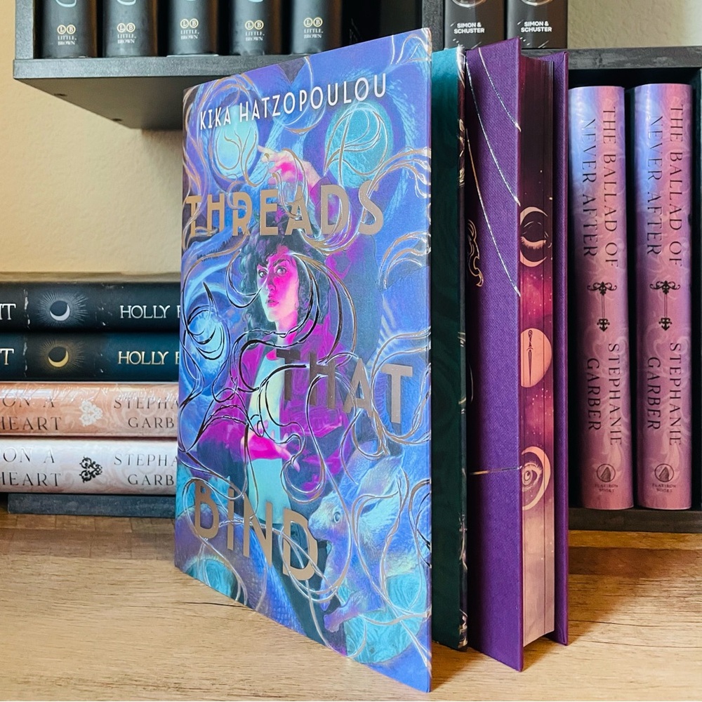Fairyloot Exclusive Signed Edition Threads That  Bind by Kika Hatzopualuo